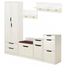 Передпокій Фаїна А5 Компанит Біла (komA22)