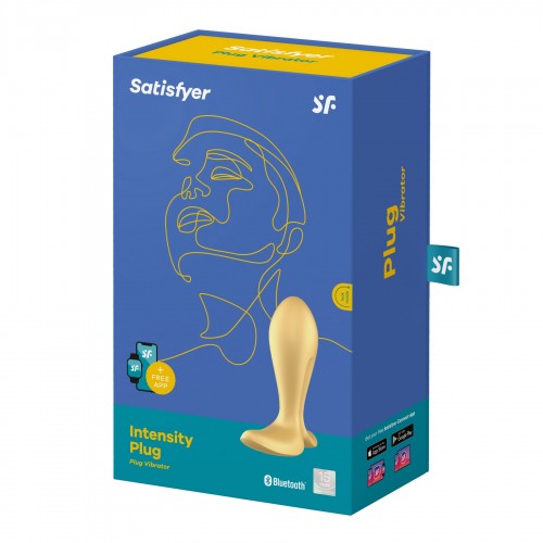 Анальна смарт-пробка з вібрацією Satisfyer Intensity Plug Gold в інтернет супермаркеті PbayMarket!