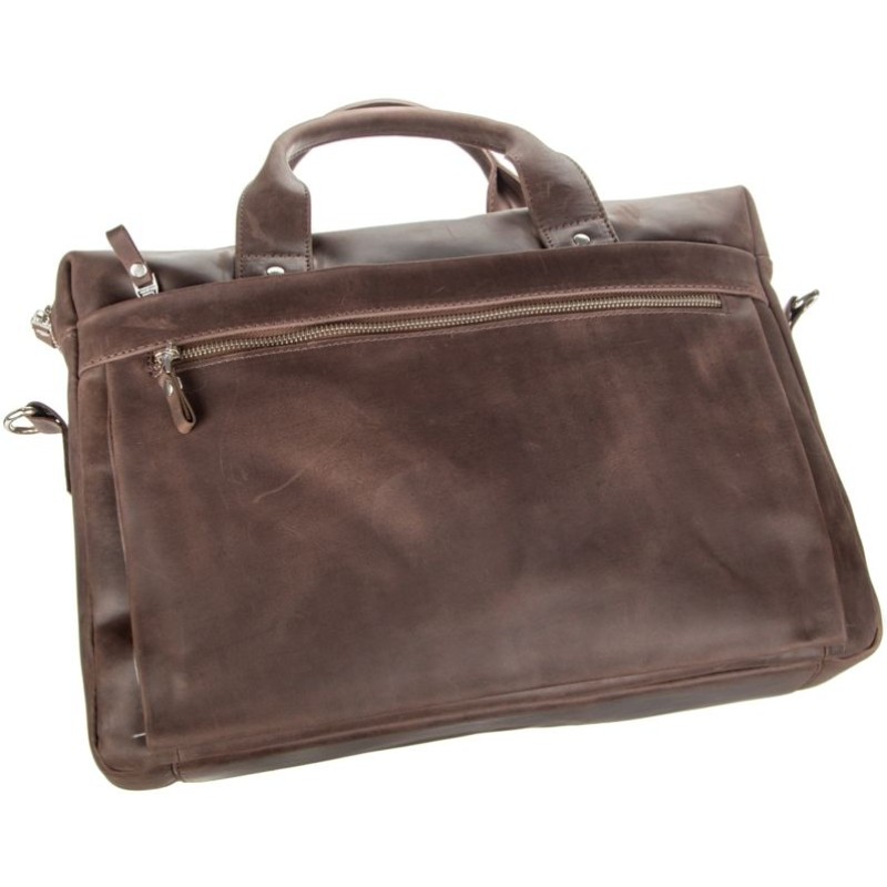 Сумка для ноутбука SHVIGEL 11026 Коричнева, Коричневий