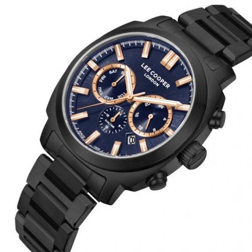 Годинник чоловічий наручний Lee Cooper Trader Чорний (2600882225)