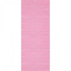 Самоклеюча декоративна 3D панель під рожеву цеглу в рулоні 20 м 3D Loft 20000x700x3мм