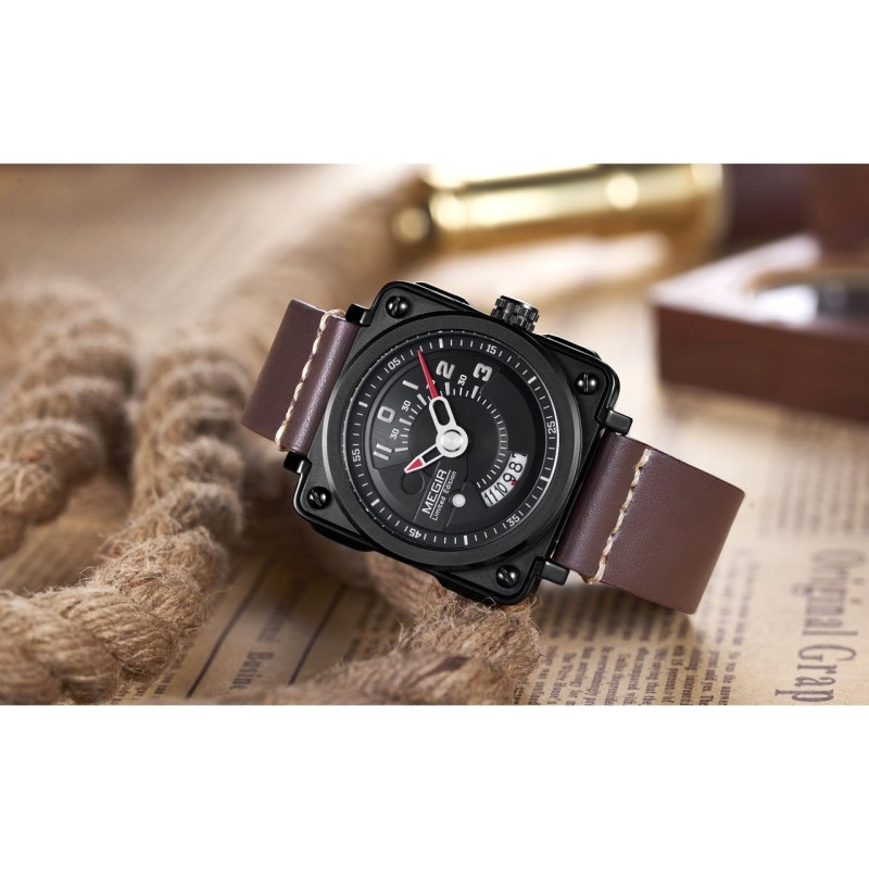 Годинник Megir MG2040 Black Brown (ML2040G-BKBN-1)