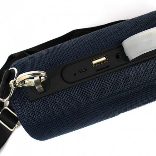 Портативна Bluetooth колонка зі знімною ручкою для перенесення та захистом від вологи потужність 20 Дб B.U.M. HPS H39 Портативна Bluetooth колонка зі знімною ручкою для перенесення та захистом від вологи потужність 20 Дб B.U.M. HPS H39