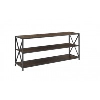 Консоль для дому в стилі Loft NS-353 680x1200x300 мм Черный