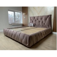 Ліжко двоспальне BNB Mayflower Comfort 180 x 200 см Simple Коричневий