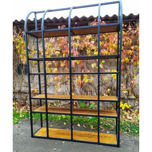 Стелаж GoodsMetall у стилі Лофт 1800х1200х300 СТЖ206 Стелаж GoodsMetall у стилі Лофт 1800х1200х300 СТЖ206