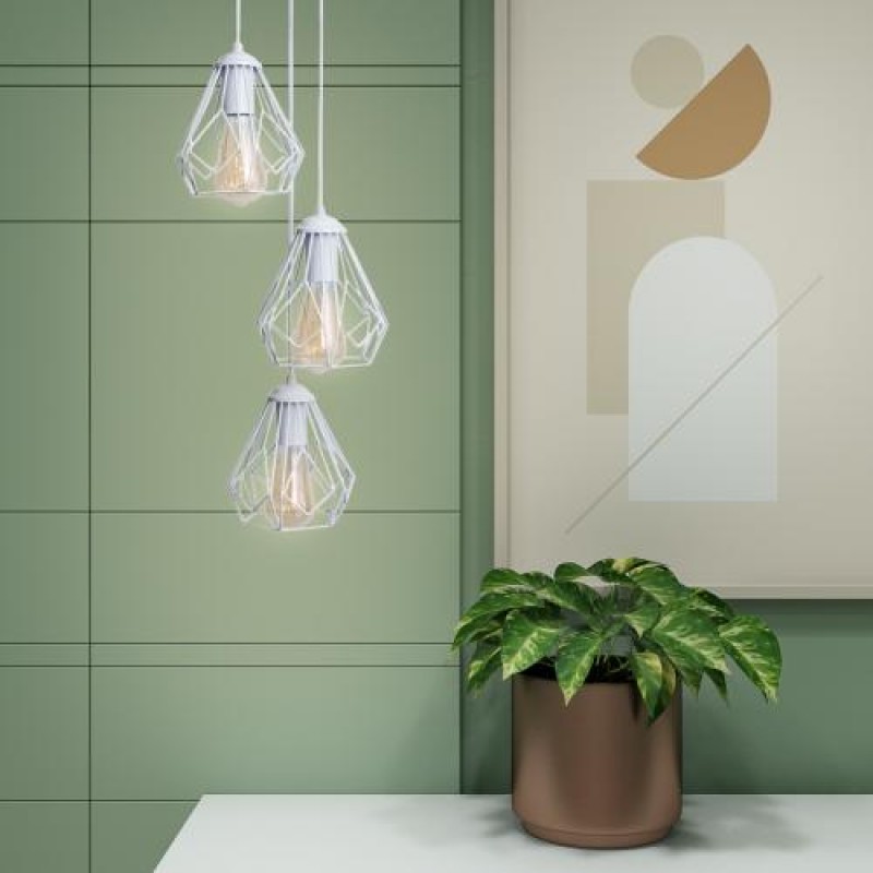 Світильник підвісний у стилі лофт MSK Electric Milan NL 538-3R WH