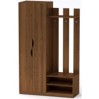 Передпокій Ніна Компанит Горіх екко (120,2 х46, 4х195 см) Передпокій Ніна Компанит Горіх екко (120,2 х46, 4х195 см)