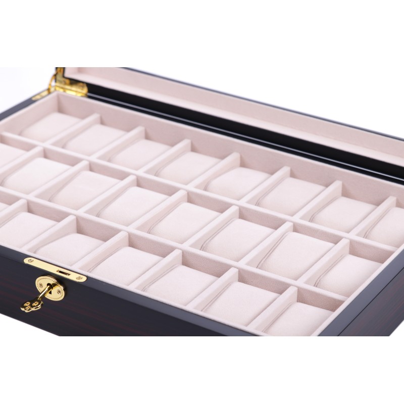 Скринька для зберігання годинників Salvadore WB/1087/24.E Бордовий