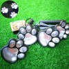 Вуличний автономний світильник на сонячній батареї LED Solar Paw Print Lights DL49 із захистом від вологи As-seen-on-tv Чорний