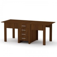 Стіл книжка Компаніт 3 190х80х75 см Горіх екко Стіл книжка Компаніт 3 190х80х75 см Горіх екко