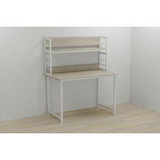 Надбудова для столу Ferrum-decor Лінкольн 60x100x28 Білий ДСП Сонома (LIN0011)