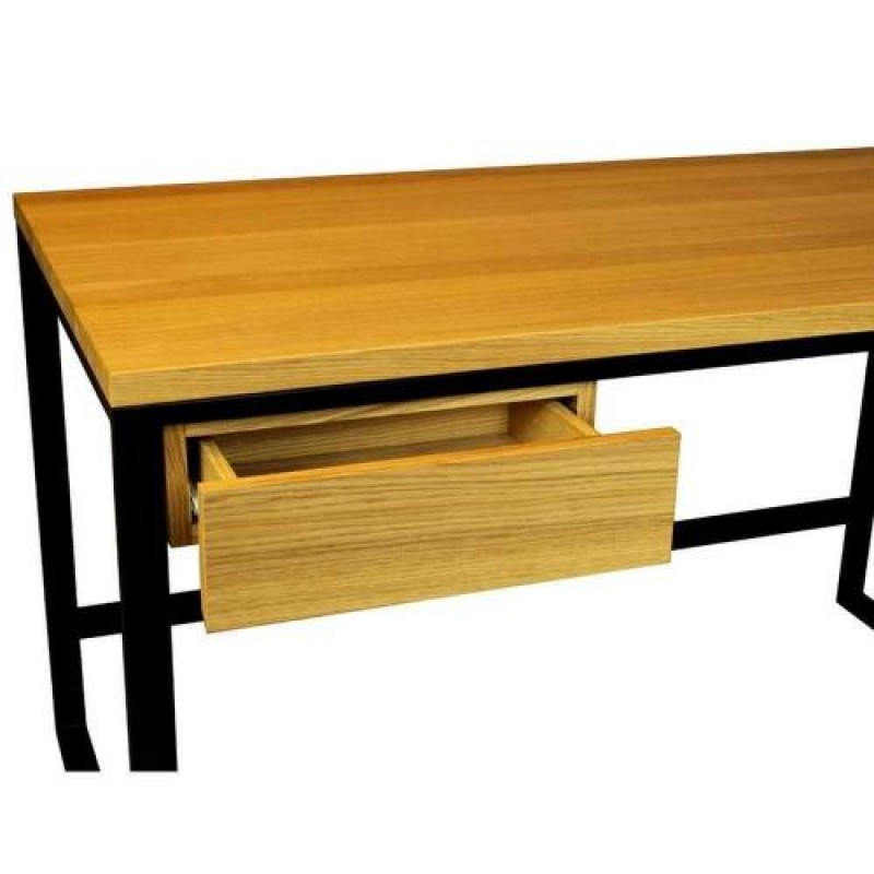 Офісний стіл в стилі Loft NS-1395 780x1200x650 мм Черный