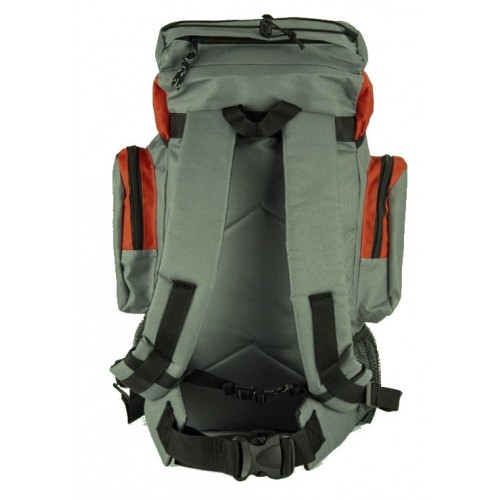 Легкий похідний рюкзак Acamper TRSO-14 35L Сірий червоний
