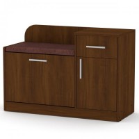 Тумба для взуття Компаніт ТО-4 Горіх екко (98х38х66 см) Тумба для взуття Компаніт ТО-4 Горіх екко (98х38х66 см)