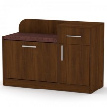 Тумба для взуття Компаніт ТО-4 Горіх екко (98х38х66 см)