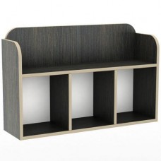 Полиця навісна Тиса Мебель ПУ-2 Венге 515x220x800 мм