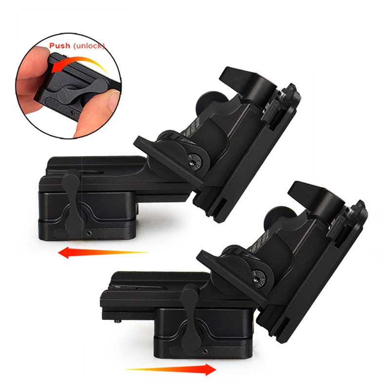 Універсальне NVG кріплення c HORN та DOVETAIL інтерфейсами для ПНБ PVS-7/14/15/18/21/31 Norotos CL24-0237, чорний