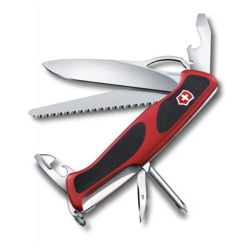 Швейцарський ніж Victorinox RangerGrip 78 130 мм 12 функцій Червоно-чорний (0.9663.MC) Швейцарський ніж Victorinox RangerGrip 78 130 мм 12 функцій Червоно-чорний (0.9663.MC)