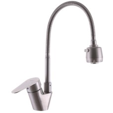 Змішувач на кухню Zerix ASA-011 із рефл. виливом (ZX3137)