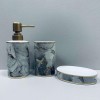 Набір для ванної кімнати Bona Di 853-173 3 предмети Сірий мармур