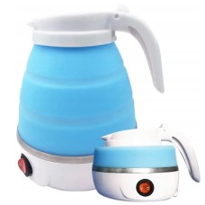 Дорожній чайник силіконовий складний дисковий 0,6л 600Вт 220В Travel Folding Elecreic Kettle YS-2008