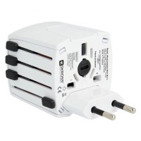 Адаптер Lifeventure European Travel Adaptor USB (1012-77132)