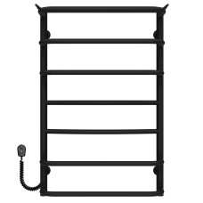 Рушникосушарка електрична Юність П7 500х800 Deffi Чорний EF16 (C.YU.80.50.7.E.B.L.5)