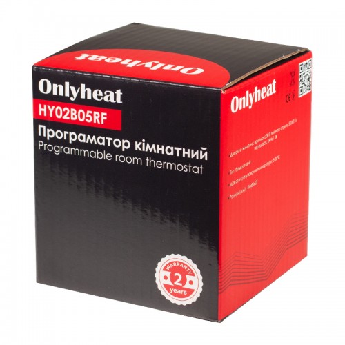 Кімнатний програматор OnlyHeat HY02B05RF