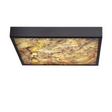 Стельовий світильник Candellux Luxan 39x39x5 см Чорний (10-17079)