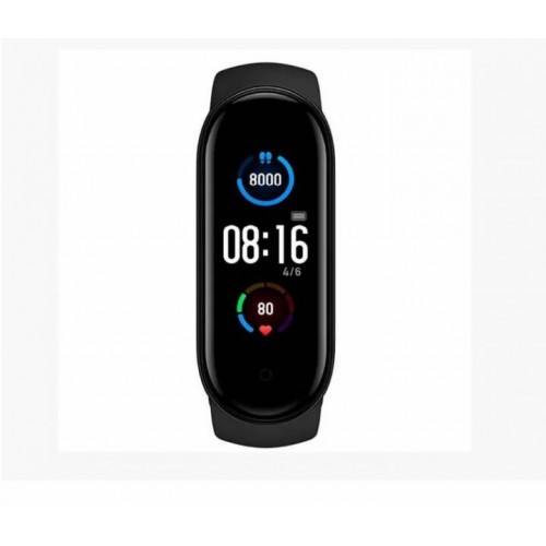 Багатофункціональний Фітнес-браслет годинник Fit Smart Band M5 з вимірюванням пульсу та крокомір чорний