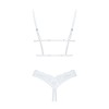 Еротичний комплект Obsessive Heavenlly 2-pcs cupless set XL/2XL, відкриті груди, з доступом в інтернет супермаркеті PbayMarket!