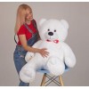 Плюшевий ведмедик Mister Medved Хеппі 130 см Білий (009)
