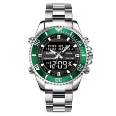 Чоловічий наручний годинник Skmei 1850 Сріблястий