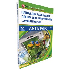 Плівка для ламінації DA А4 Antistatic 75 мкм глянцева Прозорий 100 шт 11201011206YA (10893)