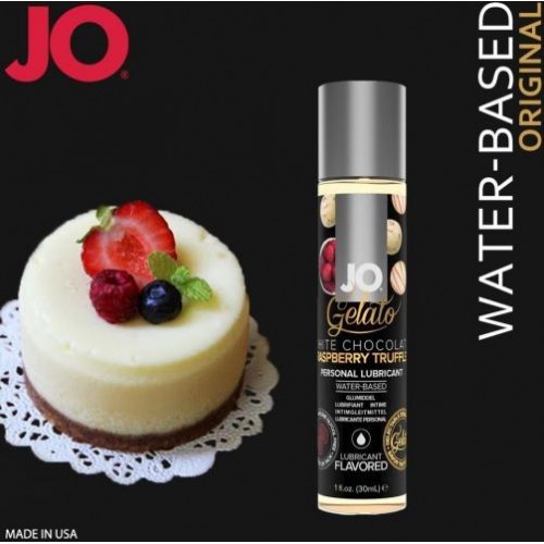 Лубрикант водяний System JO GELATO White Chocolate Raspberry 120 мл Білий шоколад з малиною (SO3506) в інтернет супермаркеті PbayMarket!