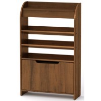 Тумба для взуття ТО-14 Компанит Горіх екко (70х25х114,2 см) Тумба для взуття ТО-14 Компанит Горіх екко (70х25х114,2 см)
