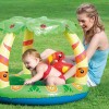 Дитячий надувний басейн Bestway 52179-1 «Джунглі», 99 х 91 х 71 см, з кульками 10 шт (hub_lahd4s)