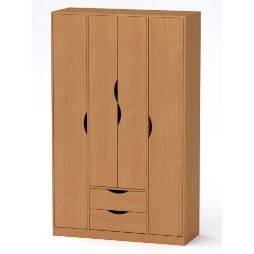 Передпокій-шафа Компанит Любов 120х44,8х195 см Бук Передпокій-шафа Компанит Любов 120х44,8х195 см Бук