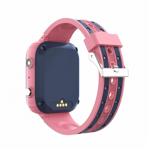 Дитячий наручний розумний годинник Smart Baby Watch LT21 з GPS Рожевий