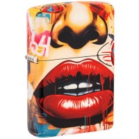 Запальничка бензинова Zippo Street Art Face Design (46257) Запальничка бензинова Zippo Street Art Face Design (46257)