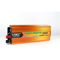 Перетворювач автомобільної напруги інвертор UKC AC/DC SSK 2000W 12V (1756374642)