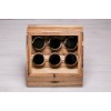 Органайзер з подушечками для 6 годинників ecoWalnut 32.2х34.6х22.8 см