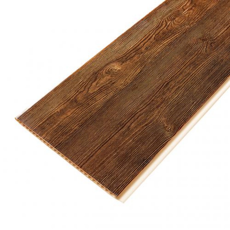 Панель ПВХ пластикова вагонка для стін та стелі 7мм Riko RL 3130.7 Дуб Морений