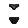 Трусики з широкою гумкою і мереживом Passion PS001 PANTIES black, size L в інтернет супермаркеті PbayMarket!