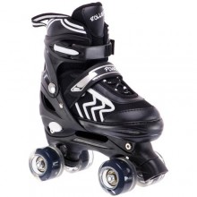 Набір роликові ковзани Banwei SK-9850 розмір 31-34 Чорно-білий