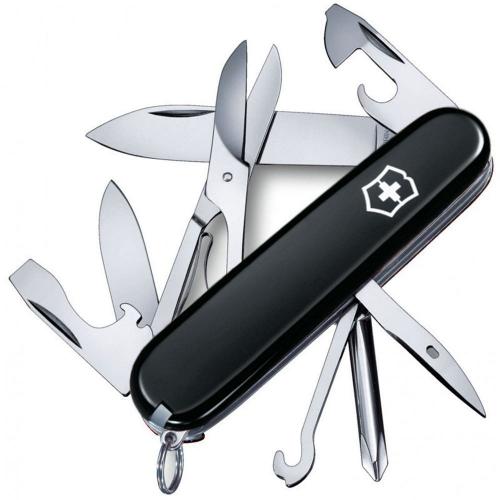 Складаний ніж Victorinox Super Tinker 91 мм 14 функцій Чорний (1.4703.3) Складаний ніж Victorinox Super Tinker 91 мм 14 функцій Чорний (1.4703.3)