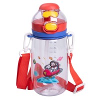 Дитяча пляшка для напоїв YIWU 550 мл Червоний (HP-14-45R)