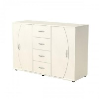 Комод для спальні Компанит 4 2 2 Альба (Ev-1019)