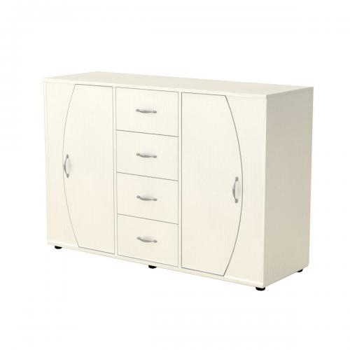 Комод для спальні Компанит 4 2 2 Альба (Ev-1019) Комод для спальні Компанит 4 2 2 Альба (Ev-1019)